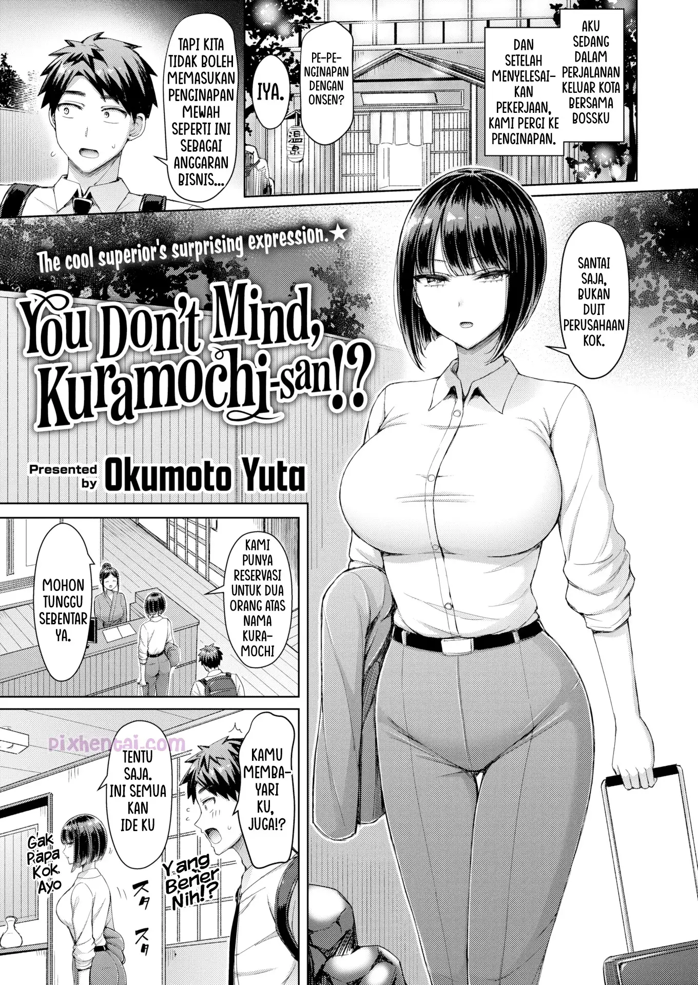 Komik hentai xxx manga sex bokep You Dont Mind Kuramochi-san 1